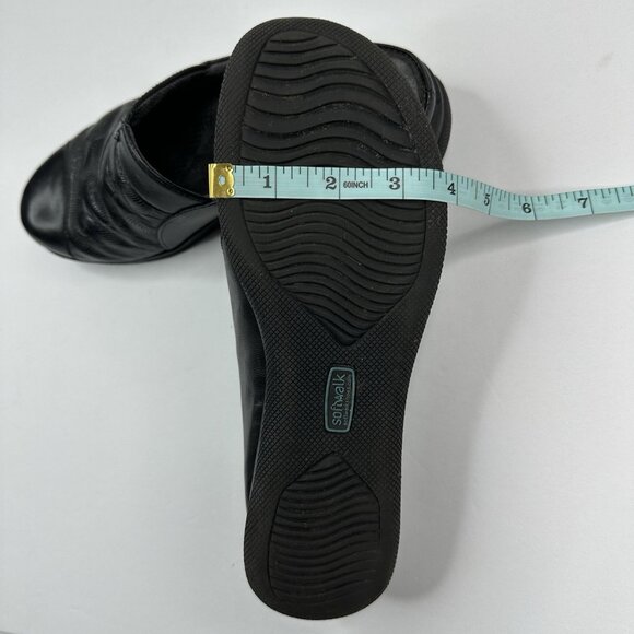 Softwalk Women's Black San Marcos Woven Circle Print Clog Mules US 8 - Picture 13 of 15